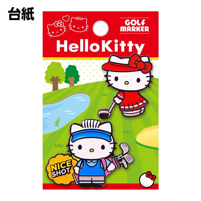 Hello Kitty & Daniel Golf Marker — Clip/Magnetic (Licensed)
