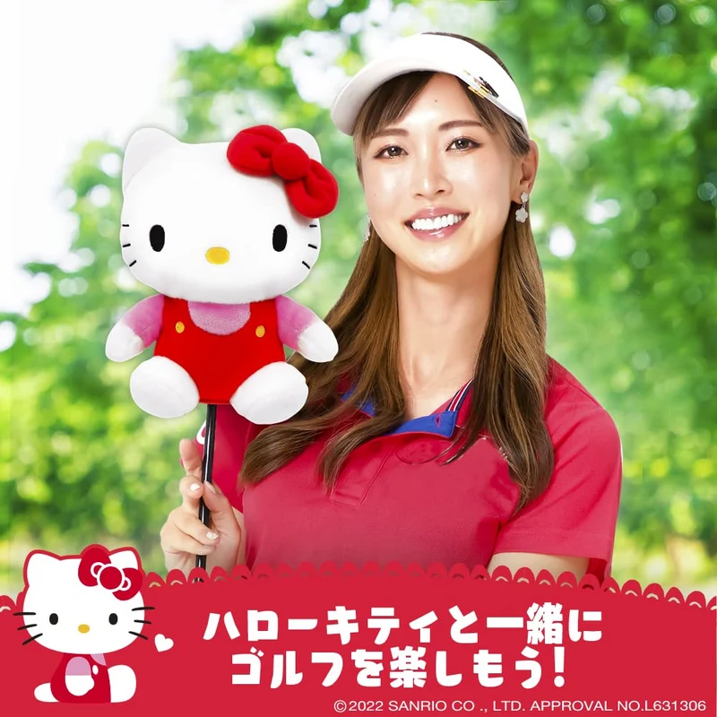 Hello Kitty Pink Driver Headcover (KHTD002)