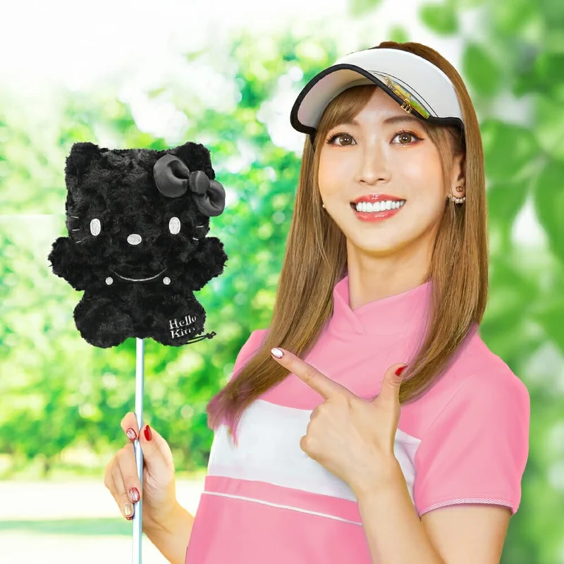 Hello Kitty Fairway Wood Headcover Black (Licensed)
