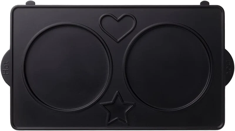 Vitantonio Square Hot Sand Plate 2-Pack VWH-50 Baking Plate