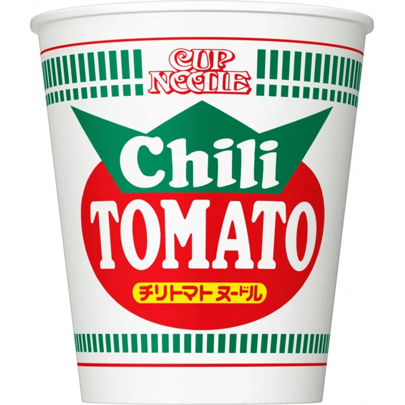 Nissin Cup Noodle Chili Tomato 76g X 20 Cups Made In Japan
