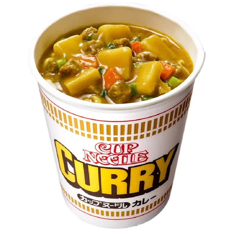 Nissin Cup Noodle Curry 87g X 20 Cups Made In Japan