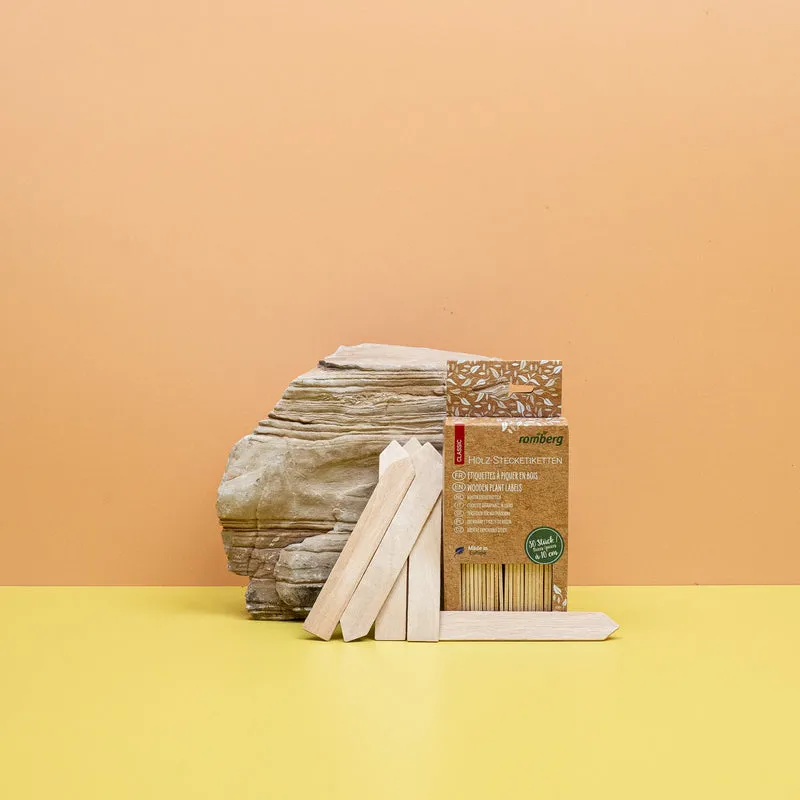 PFLANZENSCHILDER - ROMBERG HOLZ 30ER-SET