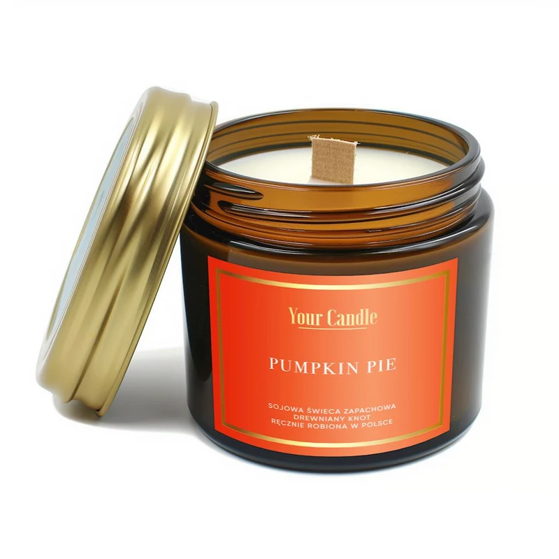 SOY PUMPKIN PIE CANDLE 120 ml - IHRE KERZE (SAISONALPRODUKT)