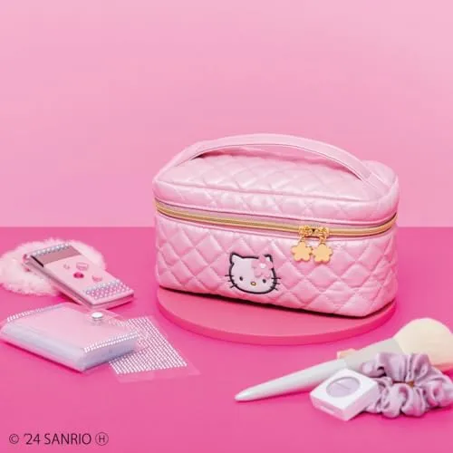 HELLO KITTY 50th ANNIVERSARY SPECIAL BOOK Quilted Pouch ver