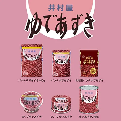 Imuraya Hokkaido Pouch Boiled Adzuki-bean Curd 180g x 10 bags