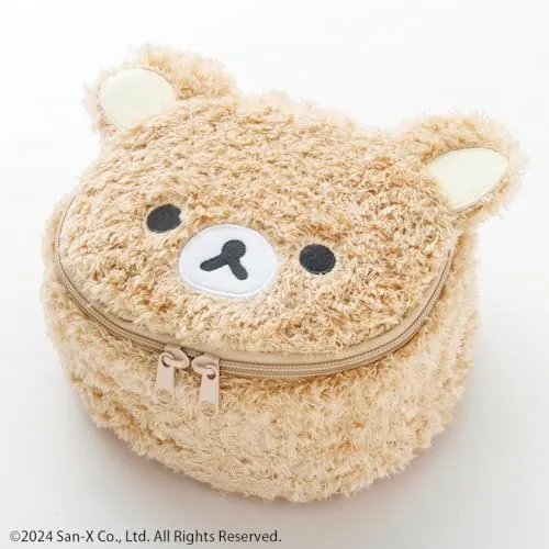 Rirakkuma Fluffy Face Vanity Pouch BOOK (Variety)