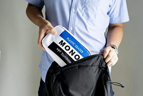 MONO Stationery Book With Eraser's Design Gadget Pouch