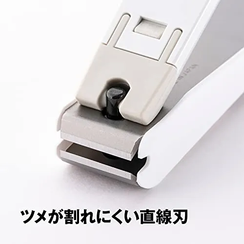 KAI 119 Nail Clipper KF1002 Curved Straight Blade Stainless Steel Type001L Japan