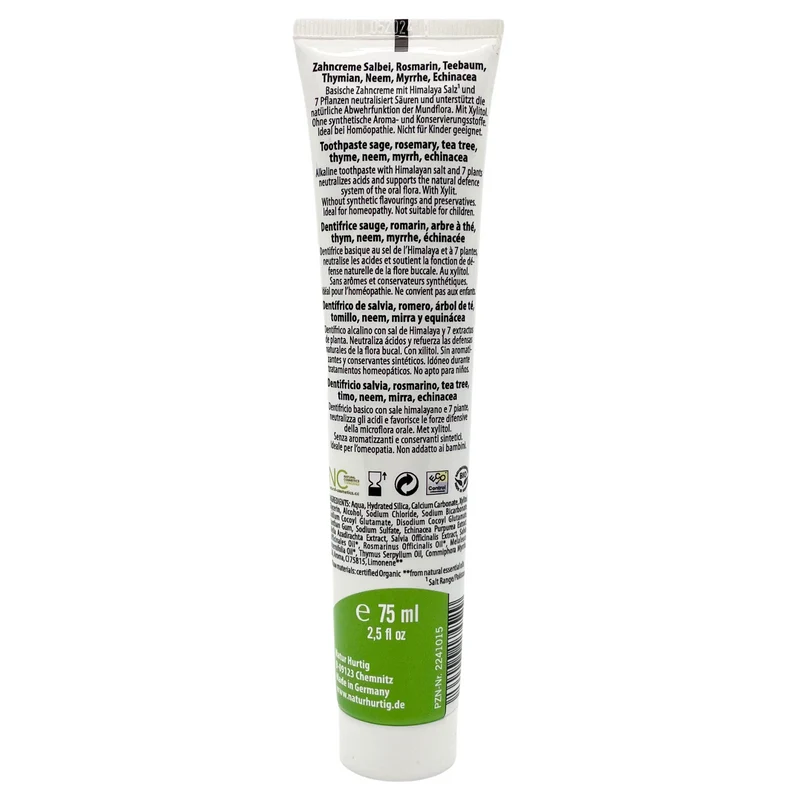 Zahncreme Salbei 75 ml