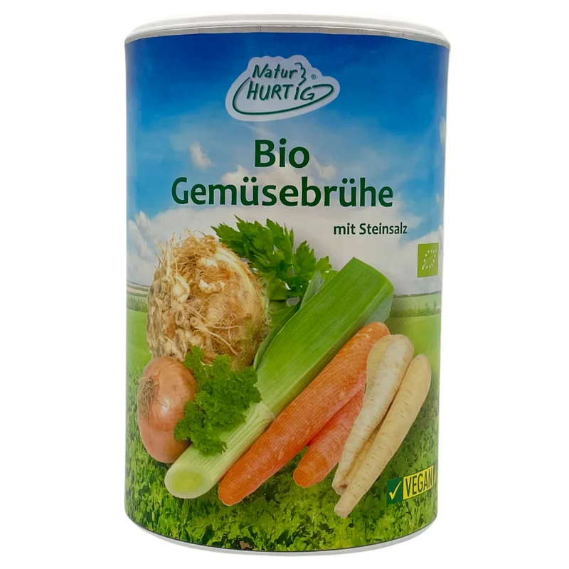 Bio Gemüsebrühe ohne Hefe – Natur Hurtig 275 g