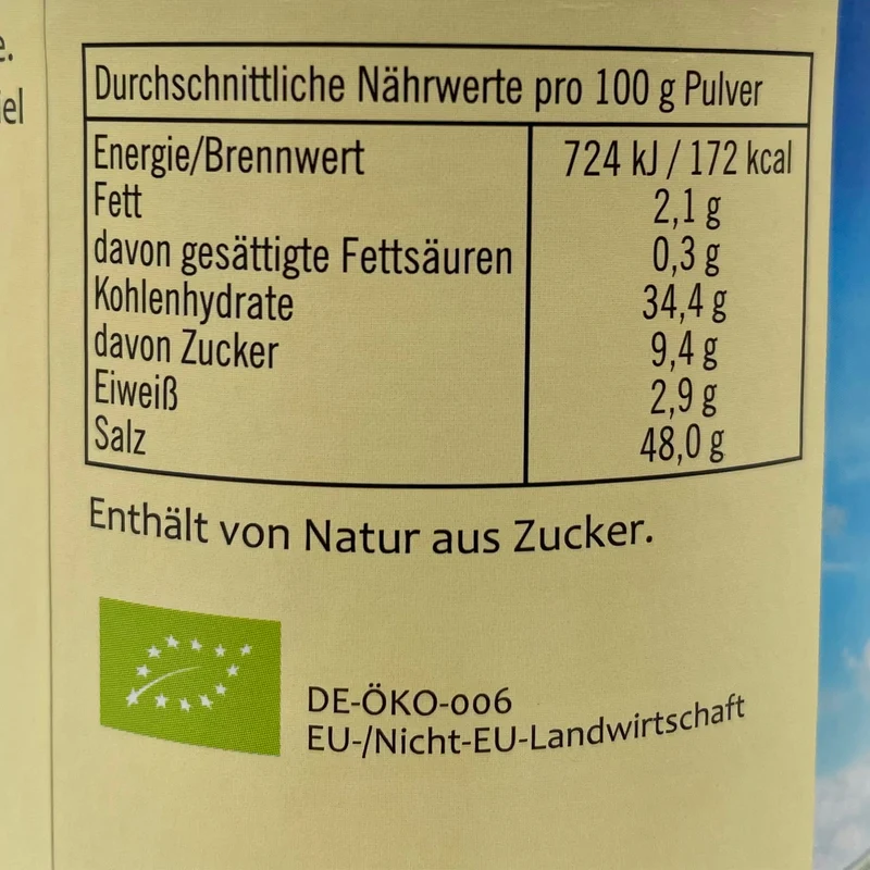 Bio Gemüsebrühe ohne Hefe – Natur Hurtig 275 g
