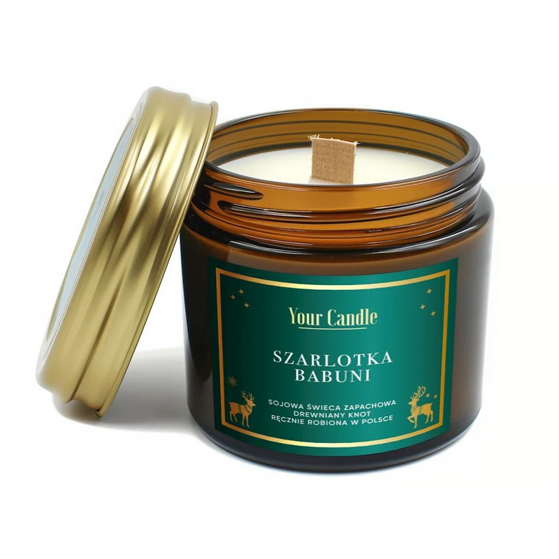 SOJA-Duftkerze mit Baum BABUNI DREAM CANDLE 120 ml - IHRE KERZE (SAISONALPRODUKT)