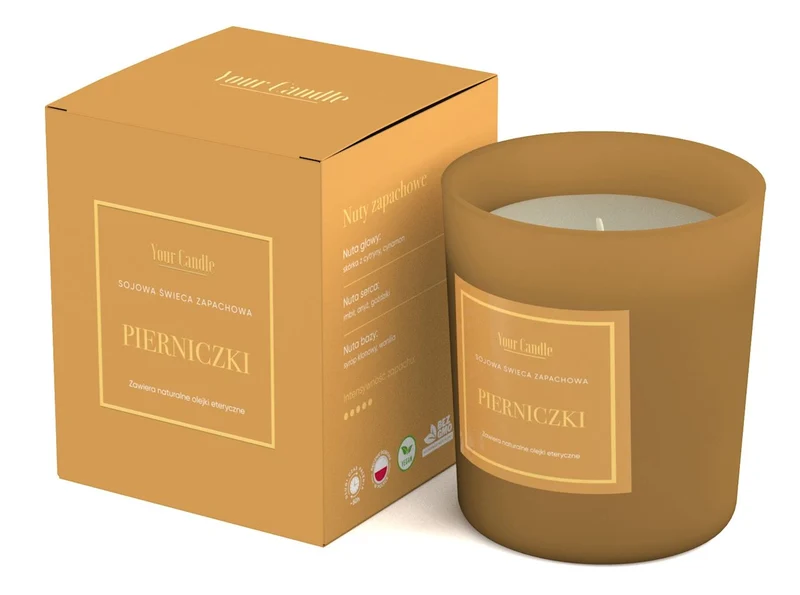 PREMIUM Lebkuchen-Duft-Sojakerze 210 ml - IHRE KERZE (SAISONPRODUKT)