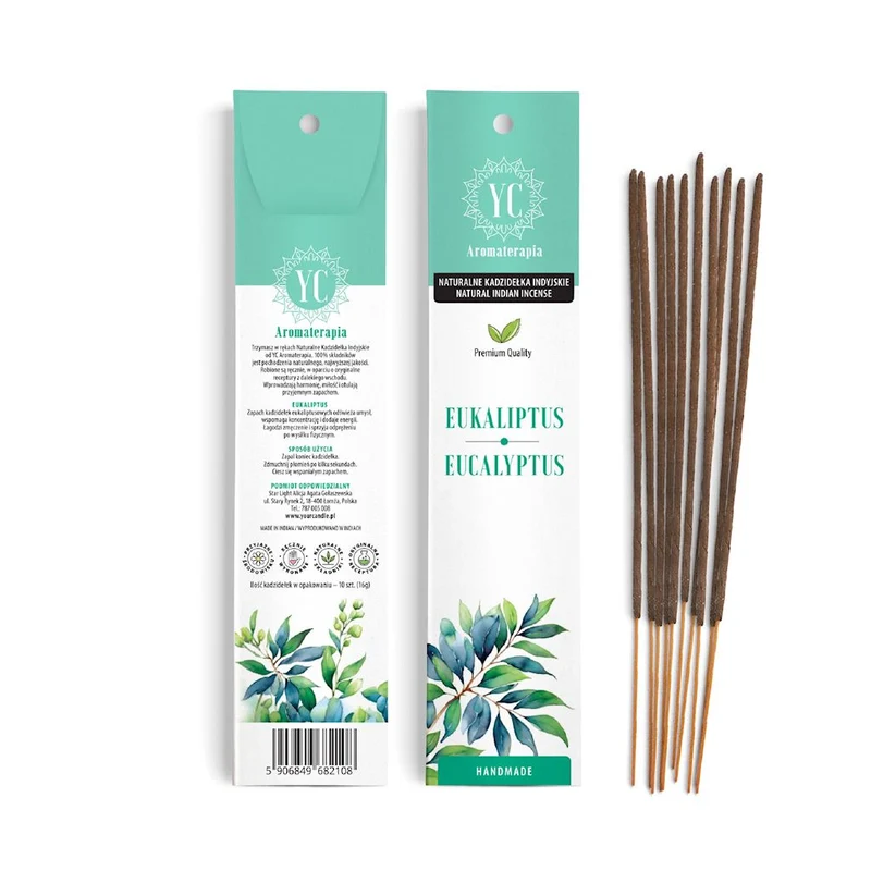 INDIANISCHE EUKALIPTUS-TABELLEN (10 Stück) 16 g - IHRE KERZE