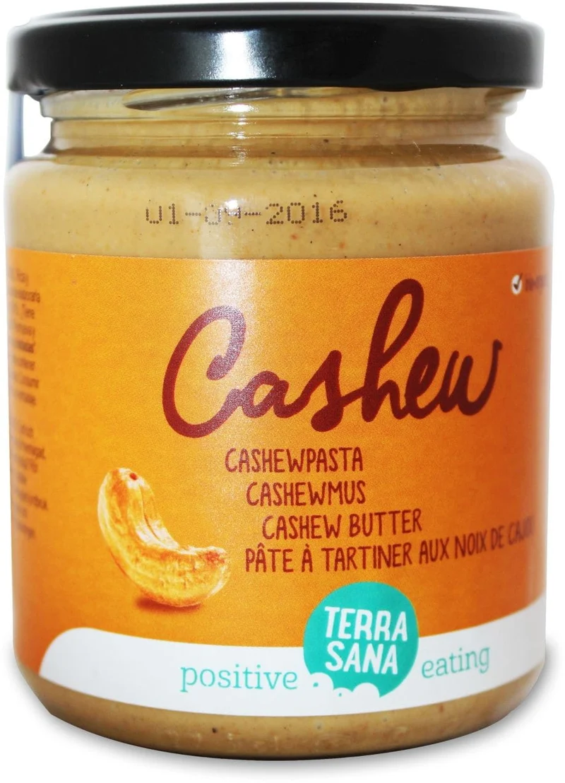 Cashewnusscreme BIO 250 g - TERRASANA