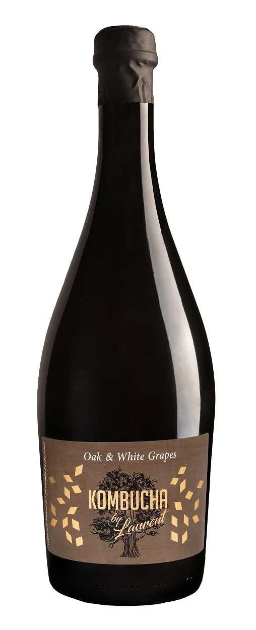 COMBUCHA SOMBUCHA AUF EICHENPLATTEN MIT WEISSEM REBENGESCHMACK BIO 750 ml - COMBUCHA BY LAURENT
