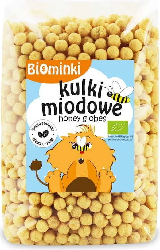 HONIGKUGELN BIO 500 g - BIOMINKI