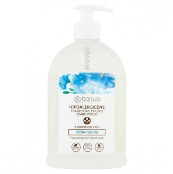 Barwa Hypoallergene Seife mit Flachs Ext 500 ml