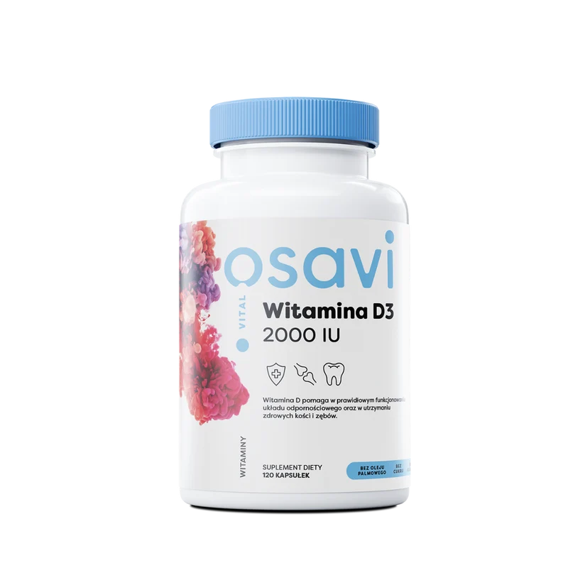 Osavi Vitamin D3 2000IU 120 Kapseln