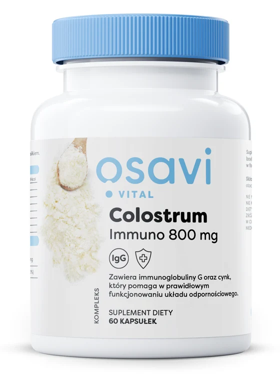 OSAVI Colostrum Immuno 400 mg (60 Kapseln).