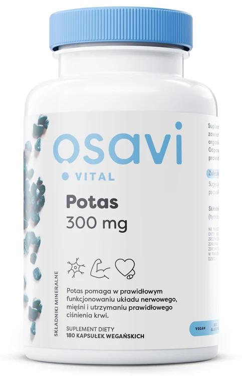 OSAVI Kalium - Kaliumcitrat 100 mg (180 Kapseln).