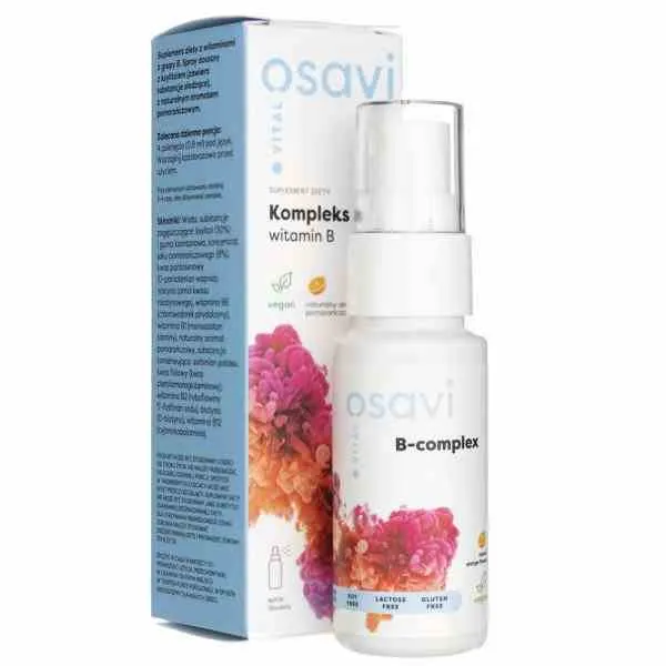 Osavi Vitamin B-Komplex 25 ml Spray in Orangengeschmack