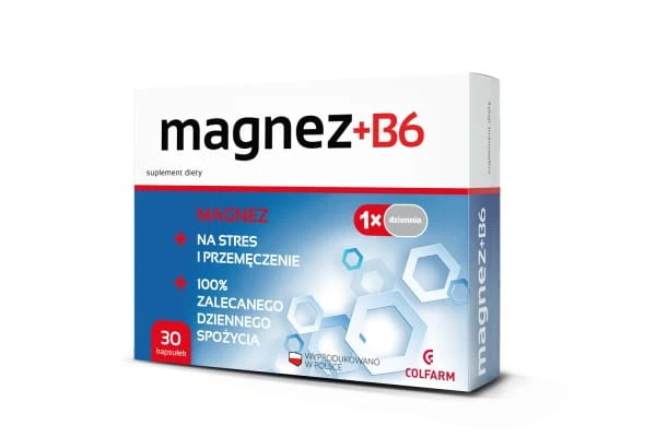 Colfarm Magnesium B6 30 k gegen Stress und Müdigkeit