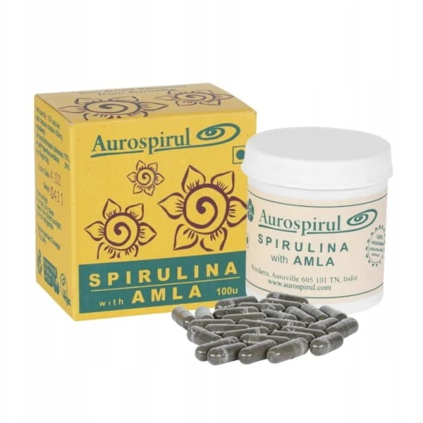 Aurospirul Spirulina mit Amla 100 k