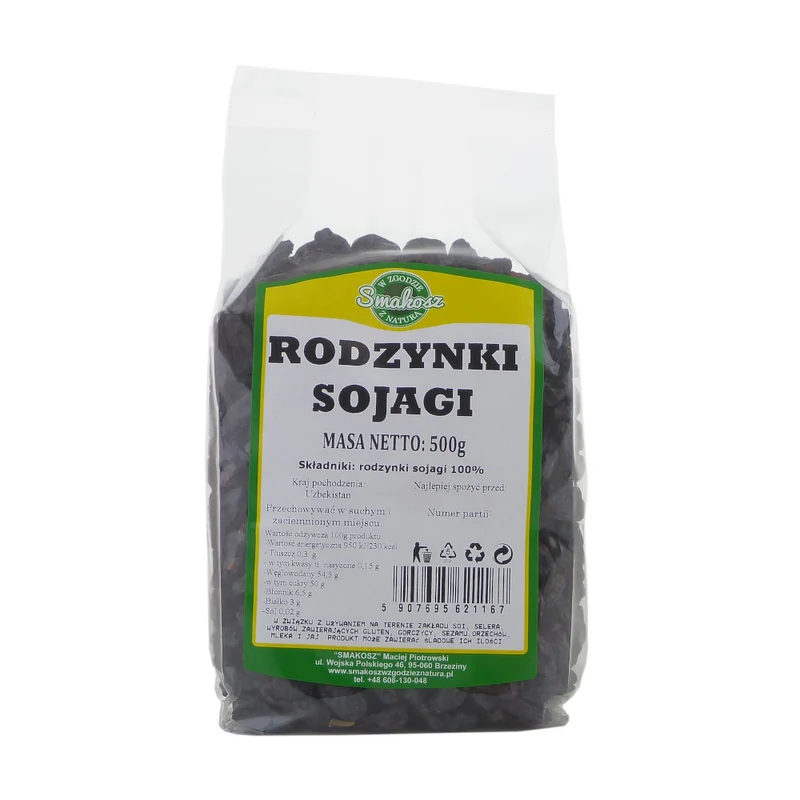 SMOKE Soyuz blaue Sultaninen 500g