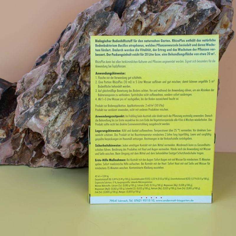 DÜNGER - ANDERMATT BODENAKTIVATOR RHIZOPLUS