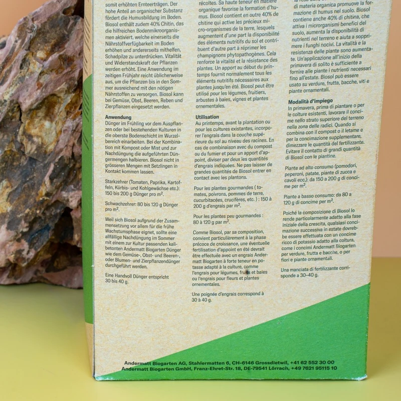 DÜNGER - ANDERMATT WACHSTUMSBOOSTER BIOSOL