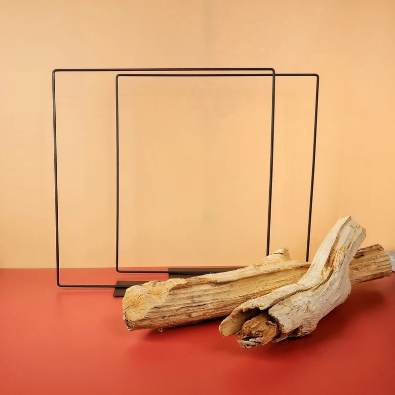 AIRPLANT HOLDER - FRAME BLACK