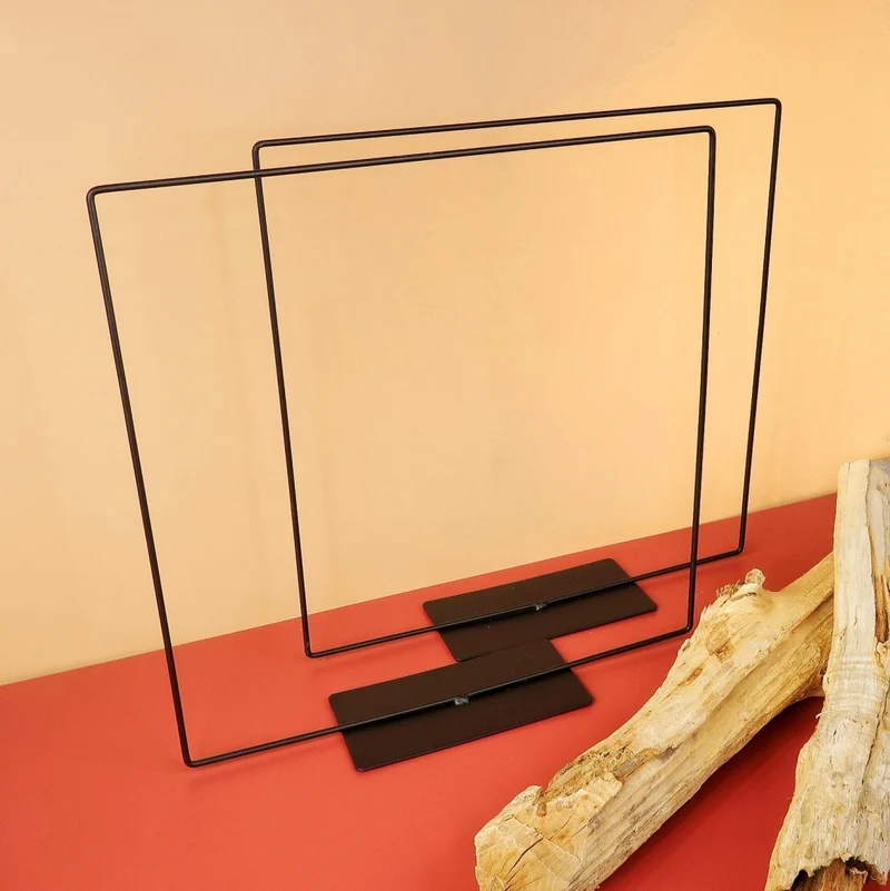 AIRPLANT HOLDER - FRAME BLACK