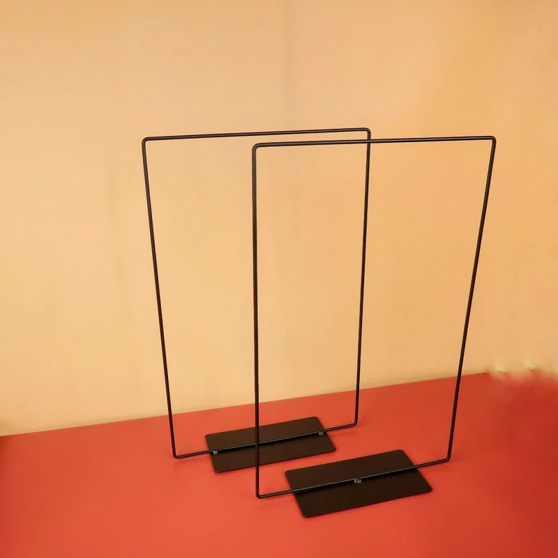 AIRPLANT HOLDER - RECTANGLE BLACK