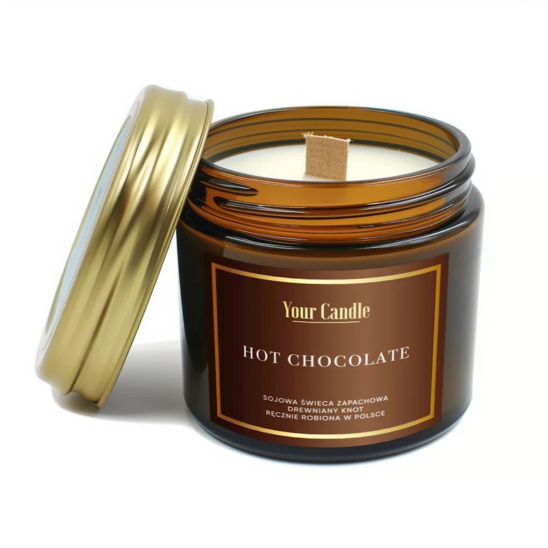 HOT CHOCOLATE SOY Wachskerze 120 ml - YOUR CANDLE