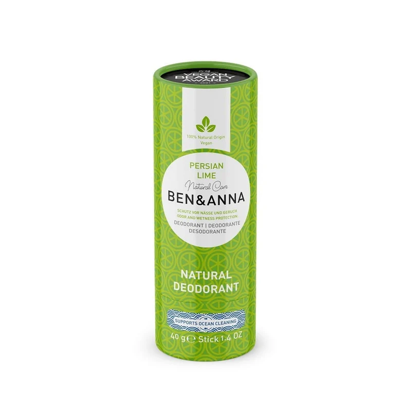 DEODORANT auf SODIUM-Basis PERSIAN LIME ECO 40 g - BEN & ANNA