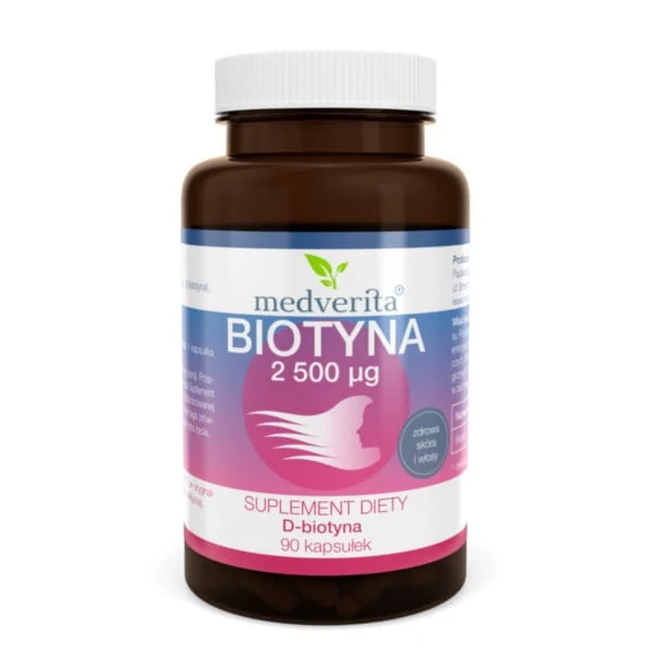 Medverita Biotin 2500 µg 90 k Haare Haut B7
