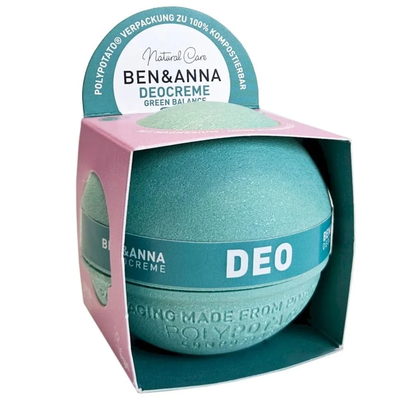 DEODORANT GREEN BALANCE SENSITIV ECO auf SODIUM-Basis 40 g - BEN & ANNA