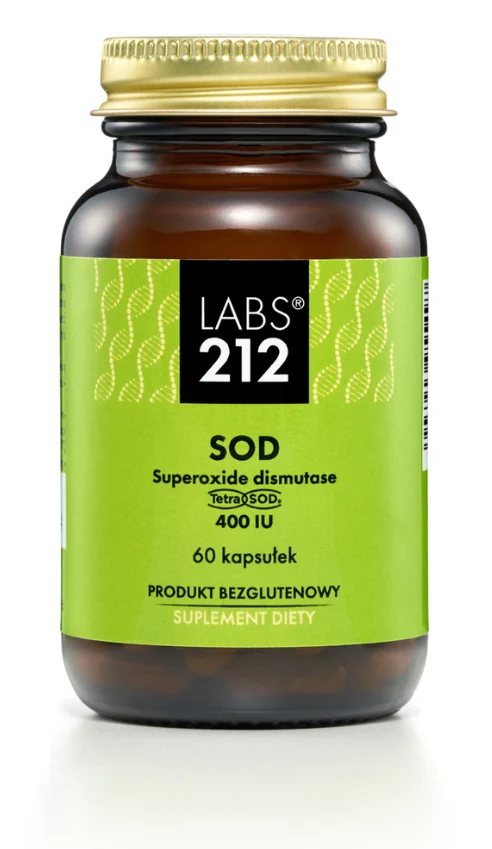 SOD 400 IU - TetraSOD® Superoxiddismutase (60 Kapseln).