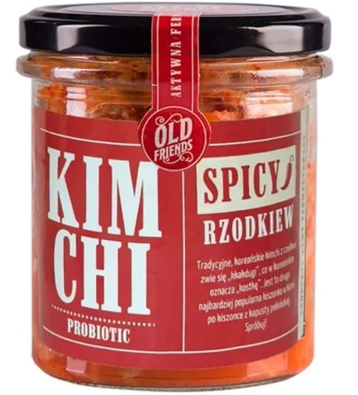 Kimchi Würziger Rettich 300 g OLD FRIENDS