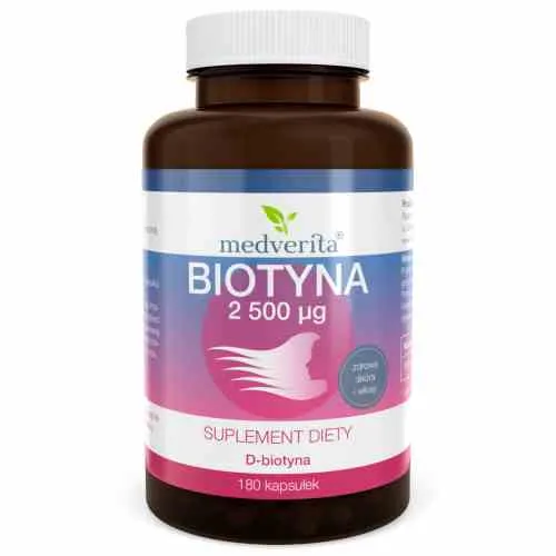 Medverita Biotin 2500 mcg 180 Kapseln