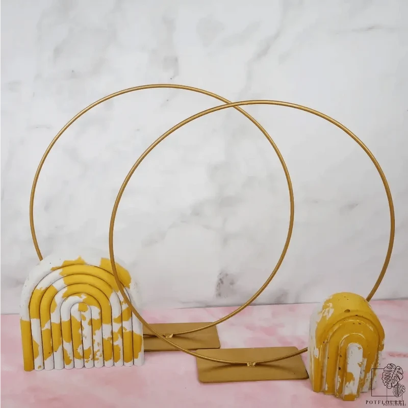 AIRPLANT HOLDER - RING GOLD
