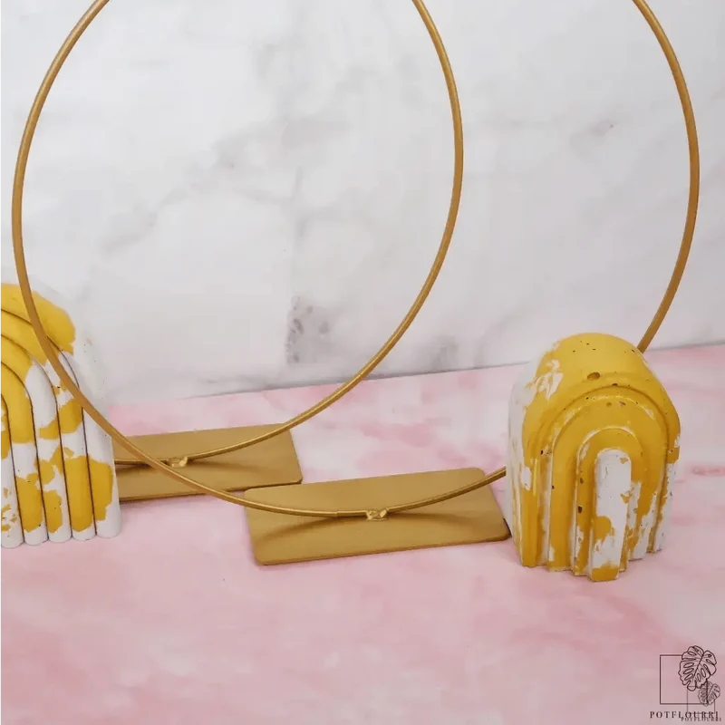 AIRPLANT HOLDER - RING GOLD