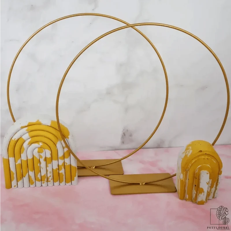 AIRPLANT HOLDER - RING GOLD