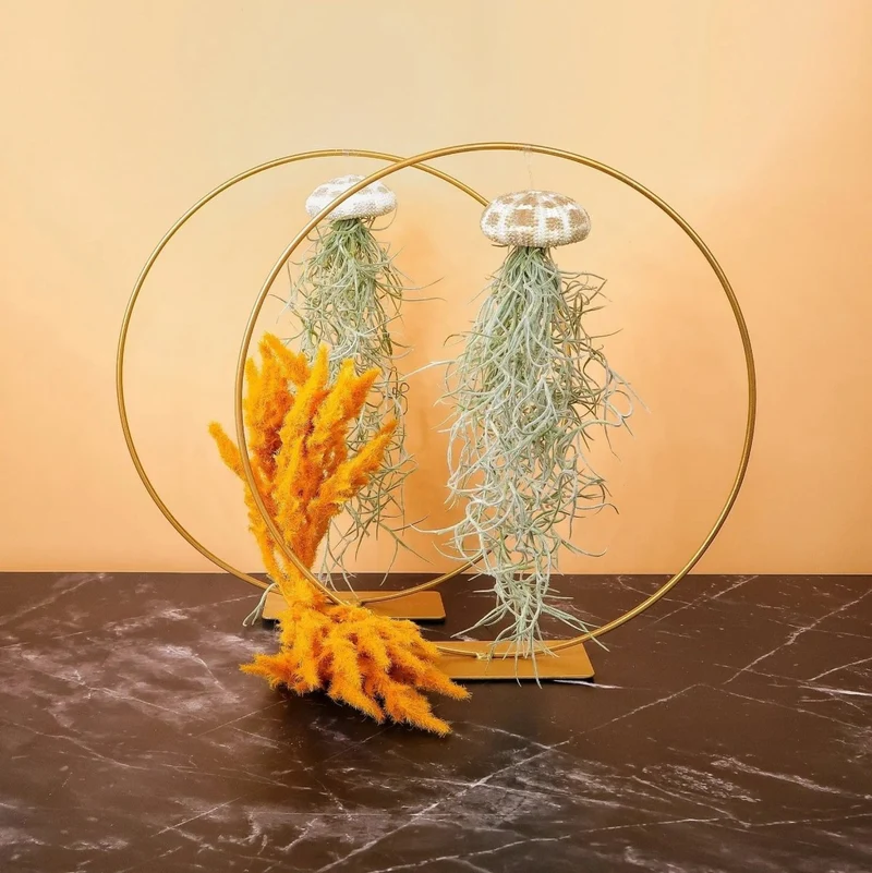 AIRPLANT HOLDER - RING GOLD