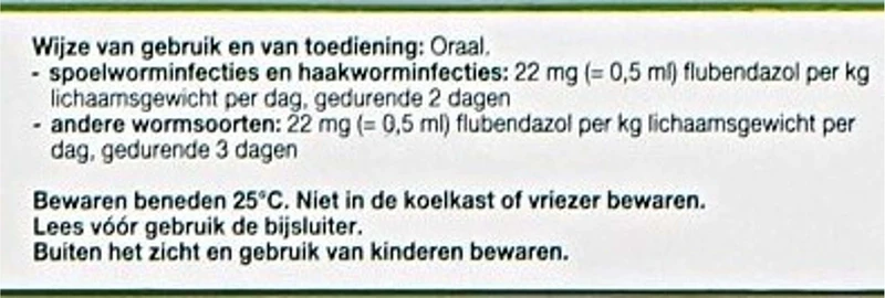 Flubenol KH Entwurmungspaste-Injektor Hund/Katze