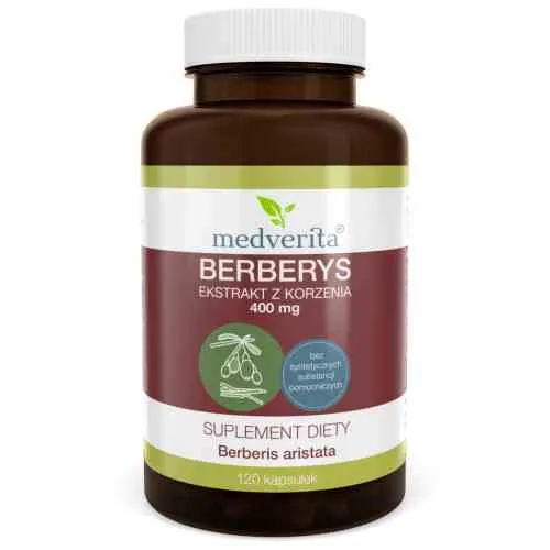 Medverita Berberis-Extrakt 400 mg 120 Kapseln