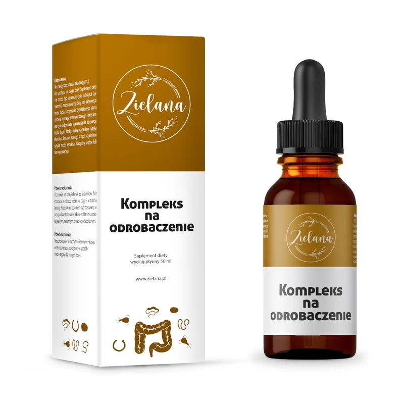 Kräuterkomplex zur Entwurmung 50ml GRÜN