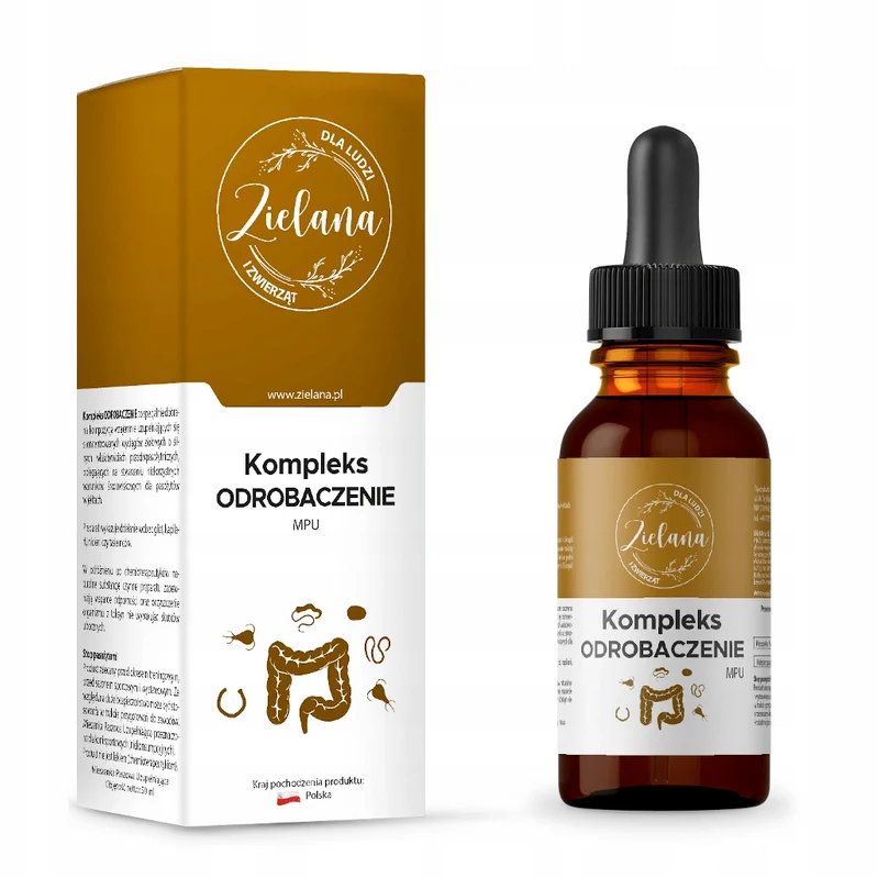 Kräuterkomplex zur Entwurmung 50ml GRÜN